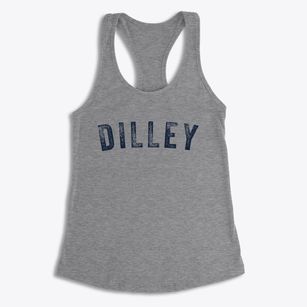 Dilley Texas Timeless Retro Women's Racerback Tank