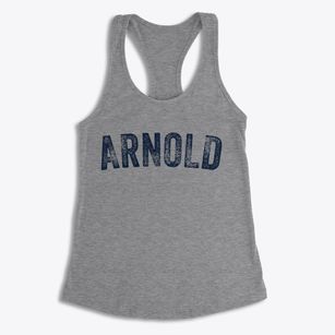 Arnold California Timeless Retro Women's Racerback Tank