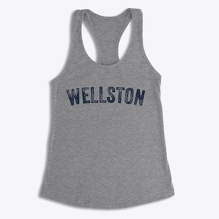 Wellston Missouri Timeless Retro Women's Racerback Tank