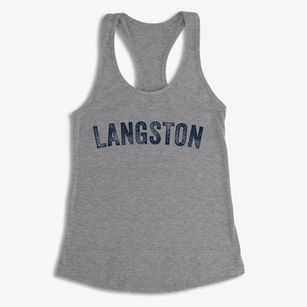 Langston Oklahoma Timeless Retro Women's Racerback Tank