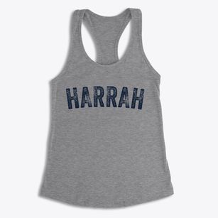 Harrah Washington Timeless Retro Women's Racerback Tank