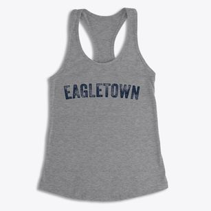 Eagletown Oklahoma Timeless Retro Women's Racerback Tank