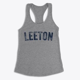 Leeton Missouri Timeless Retro Women's Racerback Tank
