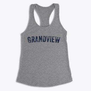 Grandview Oklahoma Timeless Retro Women's Racerback Tank