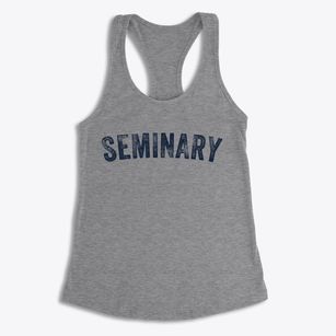 Seminary Mississippi Timeless Retro Women's Racerback Tank