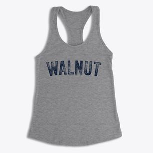 Walnut Kansas Timeless Retro Women's Racerback Tank