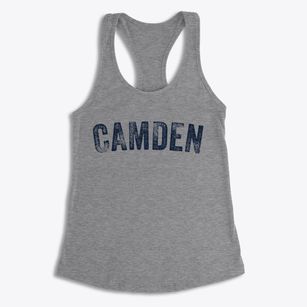 Camden New Jersey Timeless Retro Women's Racerback Tank