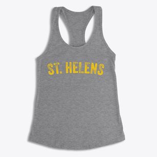 St. Helens Oregon Timeless Retro Women's Racerback Tank