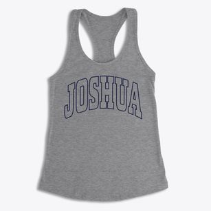 Joshua Texas Trendy Block Women's Racerback Tank