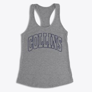 Collins New York Trendy Block Women's Racerback Tank