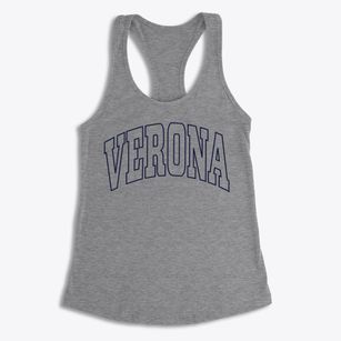 Verona New York Trendy Block Women's Racerback Tank