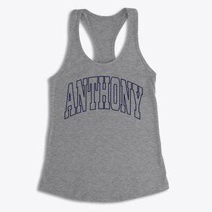 Anthony Texas Trendy Block Women's Racerback Tank