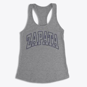 Zapata Texas Trendy Block Women's Racerback Tank