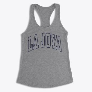 La Joya Texas Trendy Block Women's Racerback Tank