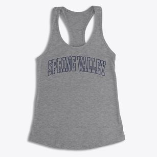 Spring Valley Nevada Trendy Block Women's Racerback Tank