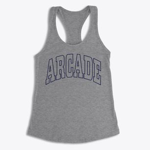 Arcade New York Trendy Block Women's Racerback Tank