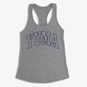 Yuma Colorado Trendy Block Women's Racerback Tank