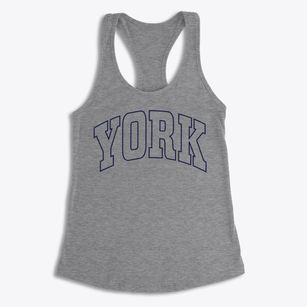York New York Trendy Block Women's Racerback Tank