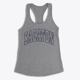 Sacaton Arizona Trendy Block Women's Racerback Tank