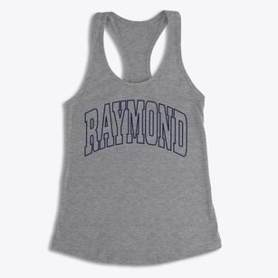Raymond Mississippi Trendy Block Women's Racerback Tank