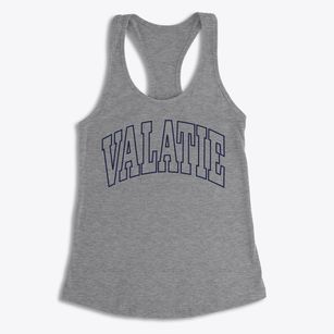 Valatie New York Trendy Block Women's Racerback Tank