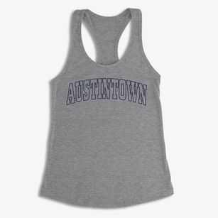 Austintown Ohio Trendy Block Women's Racerback Tank