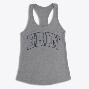 Erin Tennessee Trendy Block Women's Racerback Tank