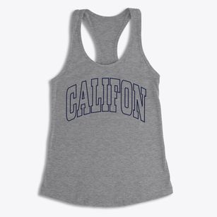 Califon New Jersey Trendy Block Women's Racerback Tank