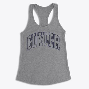 Cuyler New York Trendy Block Women's Racerback Tank