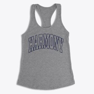 Harmony Rhode Island Trendy Block Women's Racerback Tank