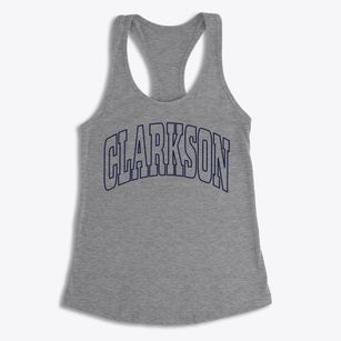 Clarkson Kentucky Trendy Block Women's Racerback Tank