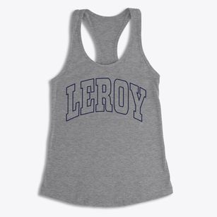 Leroy Alabama Trendy Block Women's Racerback Tank