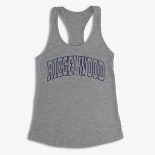 Riegelwood North Carolina Trendy Block Women's Racerback Tank