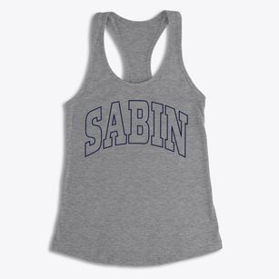 Sabin Minnesota Trendy Block Women's Racerback Tank