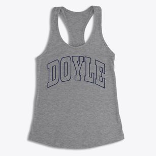 Doyle Tennessee Trendy Block Women's Racerback Tank