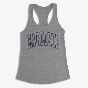 Carlisle Oklahoma Trendy Block Women's Racerback Tank