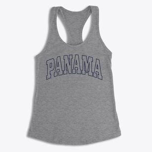 Panama New York Trendy Block Women's Racerback Tank