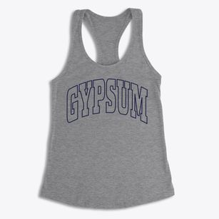 Gypsum Kansas Trendy Block Women's Racerback Tank