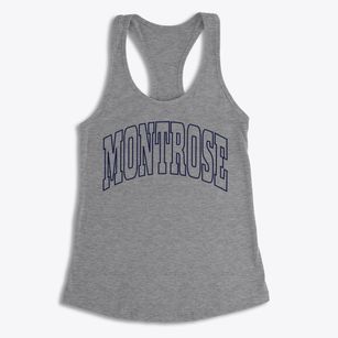 Montrose Arkansas Trendy Block Women's Racerback Tank