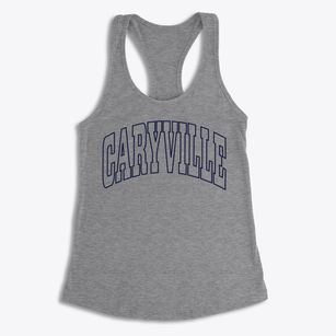 Caryville Florida Trendy Block Women's Racerback Tank