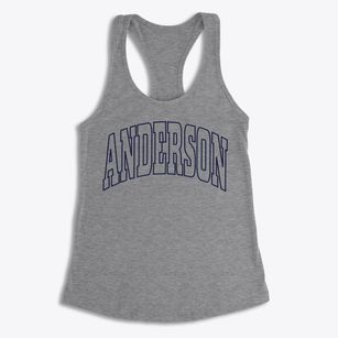 Anderson Alaska Trendy Block Women's Racerback Tank