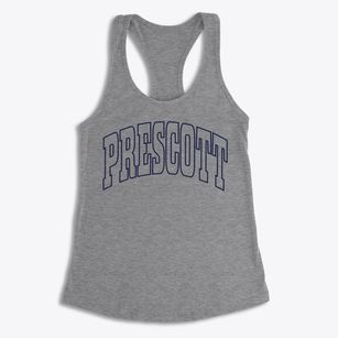 Prescott Kansas Trendy Block Women's Racerback Tank