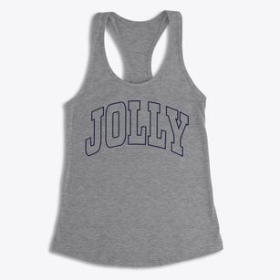 Jolly Texas Trendy Block Women's Racerback Tank