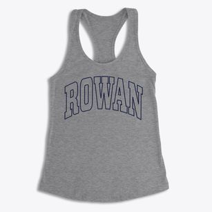 Rowan Iowa Trendy Block Women's Racerback Tank