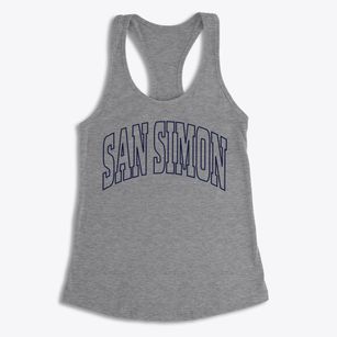 San Simon Arizona Trendy Block Women's Racerback Tank