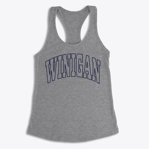 Winigan Missouri Trendy Block Women's Racerback Tank