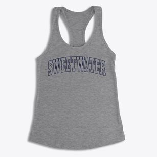 Sweetwater Oklahoma Trendy Block Women's Racerback Tank