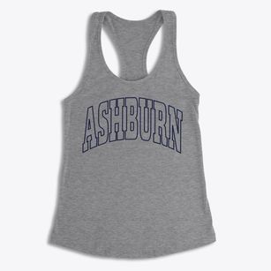 Ashburn Missouri Trendy Block Women's Racerback Tank