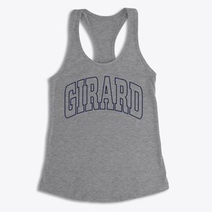 Girard Texas Trendy Block Women's Racerback Tank