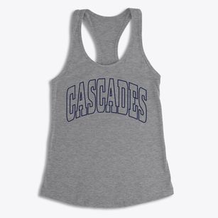 Cascades Virginia Trendy Block Women's Racerback Tank